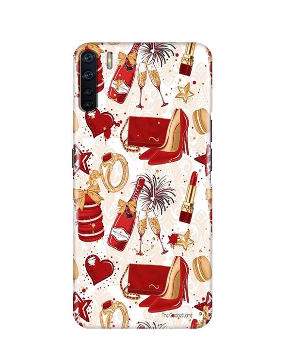 Girlish Mobile Back Case for Oppo F15  (Design - 312)