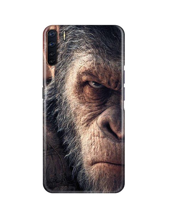 Angry Ape Mobile Back Case for Oppo F15(Design - 316)