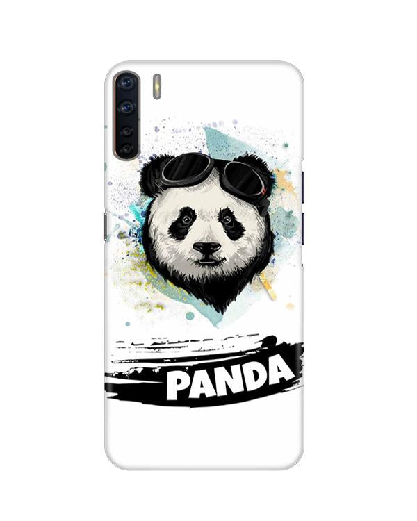 Panda Mobile Back Case for Oppo F15  (Design - 319)