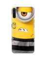 Minion Mobile Back Case for Oppo F15  (Design - 324)