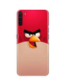 Angry Bird Red Mobile Back Case for Oppo F15  (Design - 325)