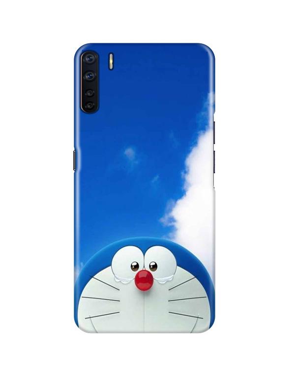 Doremon Mobile Back Case for Oppo F15  (Design - 326)