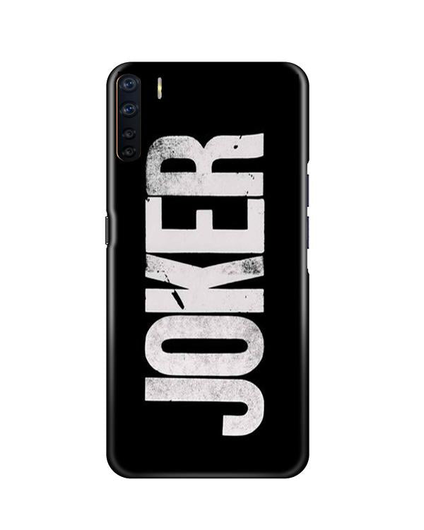 Joker Mobile Back Case for Oppo F15  (Design - 327)