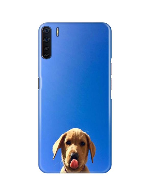 Dog Mobile Back Case for Oppo F15(Design - 332)