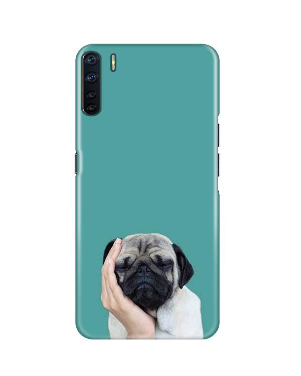 Puppy Mobile Back Case for Oppo F15  (Design - 333)