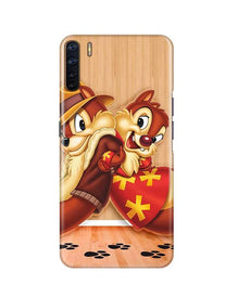 Chip n Dale Mobile Back Case for Oppo F15  (Design - 335)