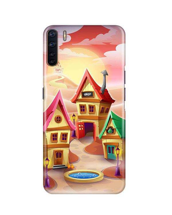 Sweet Home Mobile Back Case for Oppo F15  (Design - 338)