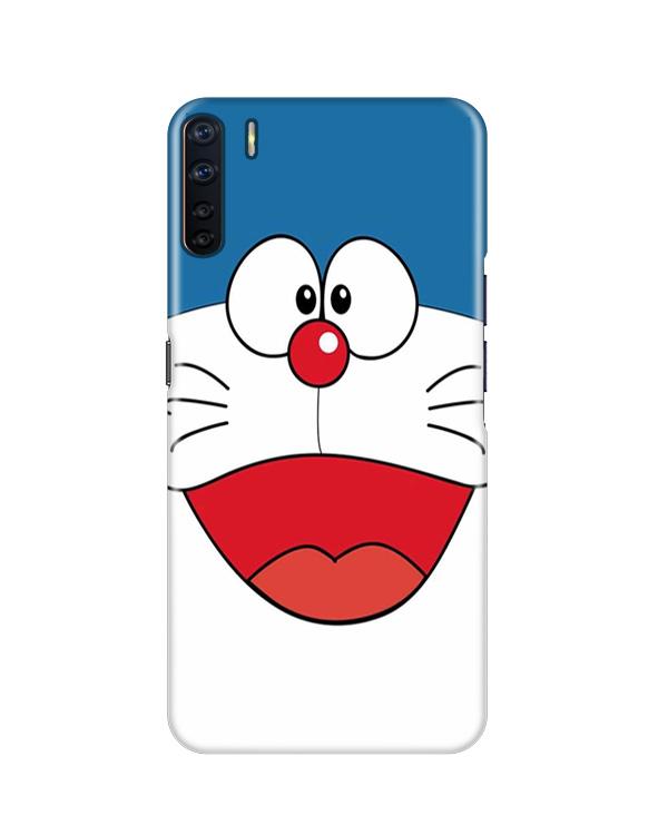 Doremon Mobile Back Case for Oppo F15  (Design - 340)