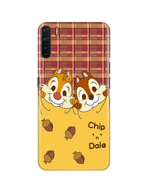 Chip n Dale Mobile Back Case for Oppo F15  (Design - 342)