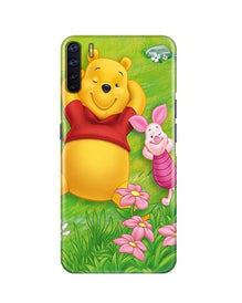 Winnie The Pooh Mobile Back Case for Oppo F15  (Design - 348)