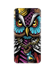 Owl Mobile Back Case for Oppo F15  (Design - 359)