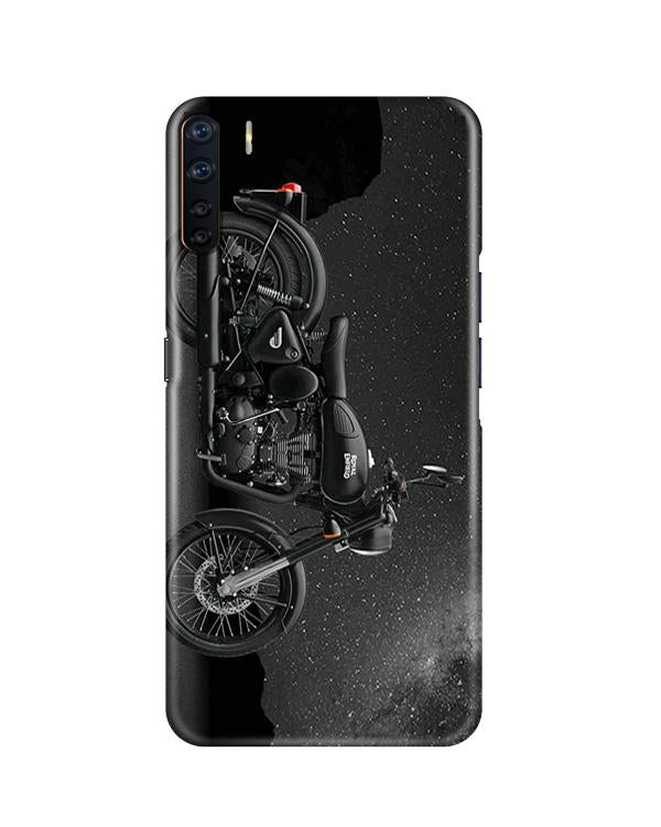 Royal Enfield Mobile Back Case for Oppo F15  (Design - 381)