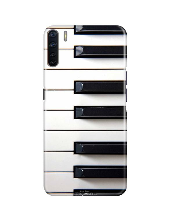 Piano Mobile Back Case for Oppo F15  (Design - 387)