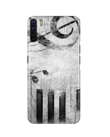 Music Mobile Back Case for Oppo F15  (Design - 394)