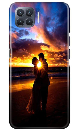 Couple Sea shore Case for Oppo F17 Pro