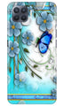 Blue Butterfly Case for Oppo F17 Pro