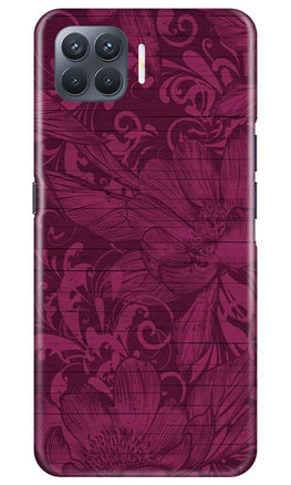Purple Backround Case for Oppo F17 Pro