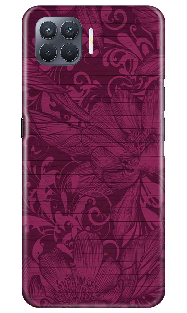 Purple Backround Case for Oppo F17 Pro