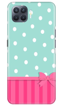 Gift Wrap Mobile Back Case for Oppo F17 Pro (Design - 30)