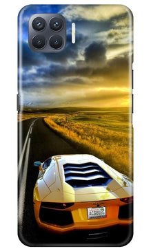 Car lovers Mobile Back Case for Oppo F17 Pro (Design - 46)