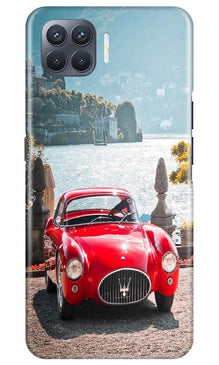 Vintage Car Mobile Back Case for Oppo F17 Pro (Design - 51)