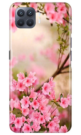 Pink flowers Case for Oppo F17 Pro