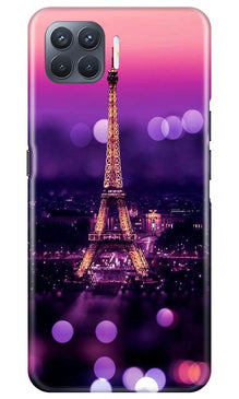 Eiffel Tower Mobile Back Case for Oppo F17 Pro (Design - 86)