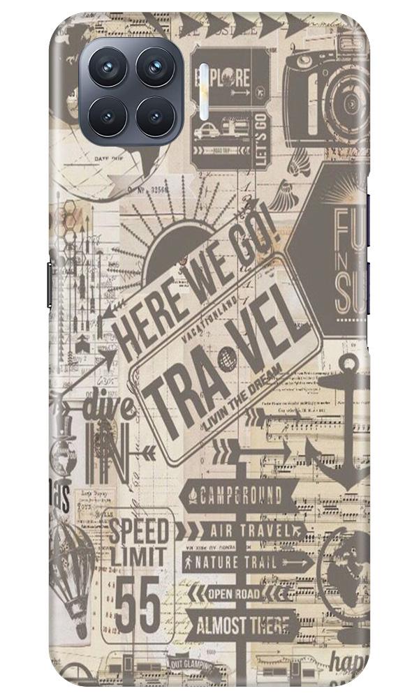 Travel Case for Oppo F17 Pro  (Design - 104)