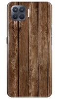 Wooden Look Case for Oppo F17 Pro  (Design - 112)
