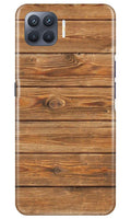 Wooden Look Case for Oppo F17 Pro  (Design - 113)