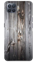 Wooden Look Case for Oppo F17 Pro  (Design - 114)