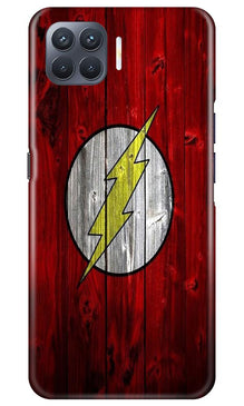 Flash Superhero Mobile Back Case for Oppo F17 Pro  (Design - 116)