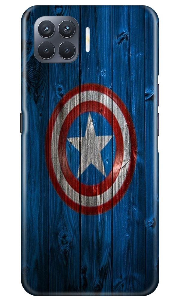 Captain America Superhero Case for Oppo F17 Pro(Design - 118)