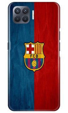 FCB Football Mobile Back Case for Oppo F17 Pro  (Design - 123)