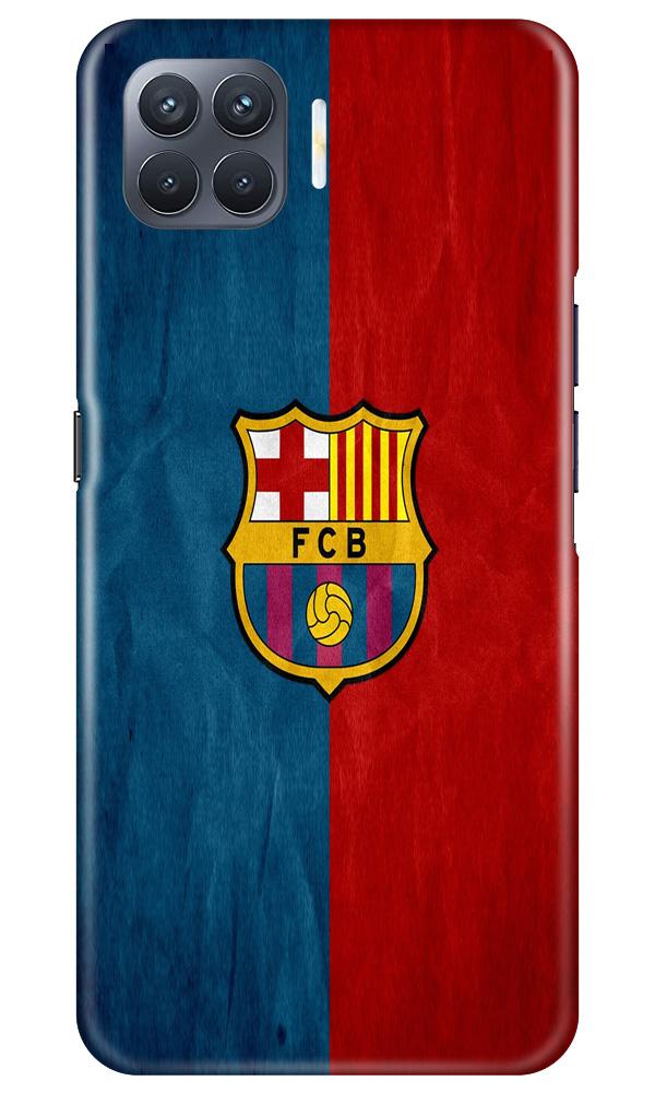 FCB Football Case for Oppo F17 Pro  (Design - 123)
