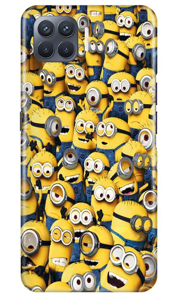 Minions Case for Oppo F17 Pro  (Design - 126)