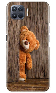 Cute Beer Mobile Back Case for Oppo F17 Pro  (Design - 129)