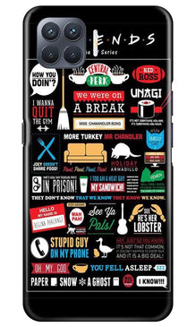 Friends Mobile Back Case for Oppo F17 Pro  (Design - 145)