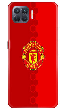 Manchester United Mobile Back Case for Oppo F17 Pro  (Design - 157)