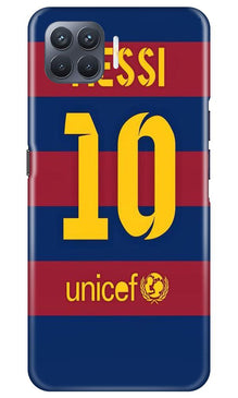 Messi Mobile Back Case for Oppo F17 Pro  (Design - 172)