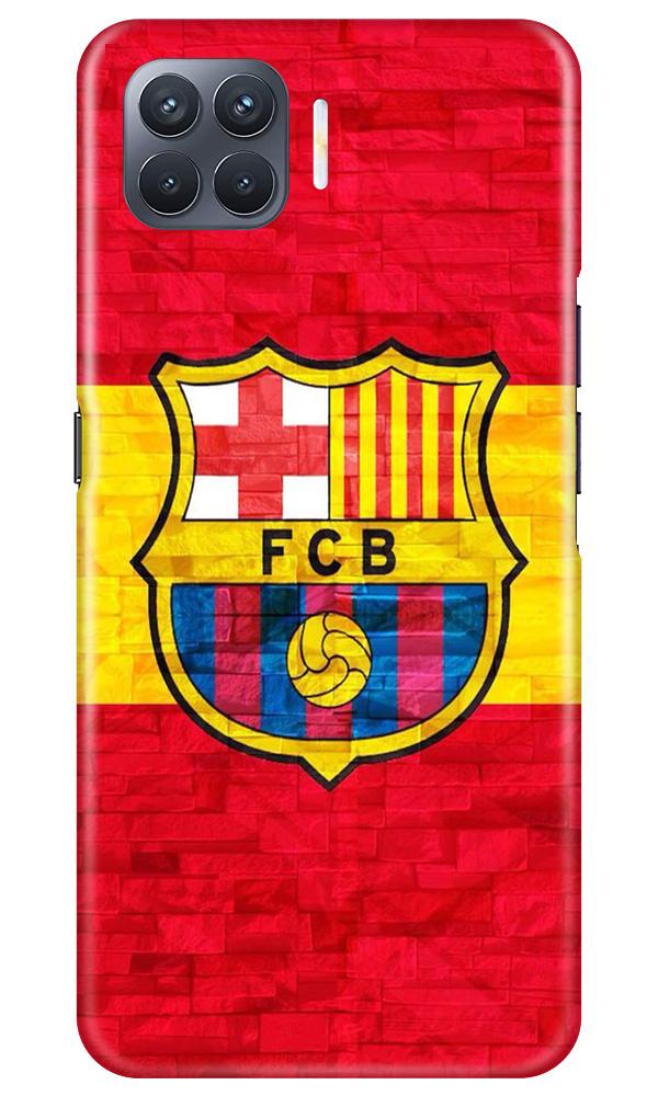 FCB Football Case for Oppo F17 Pro  (Design - 174)