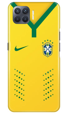 Brazil Mobile Back Case for Oppo F17 Pro  (Design - 176)