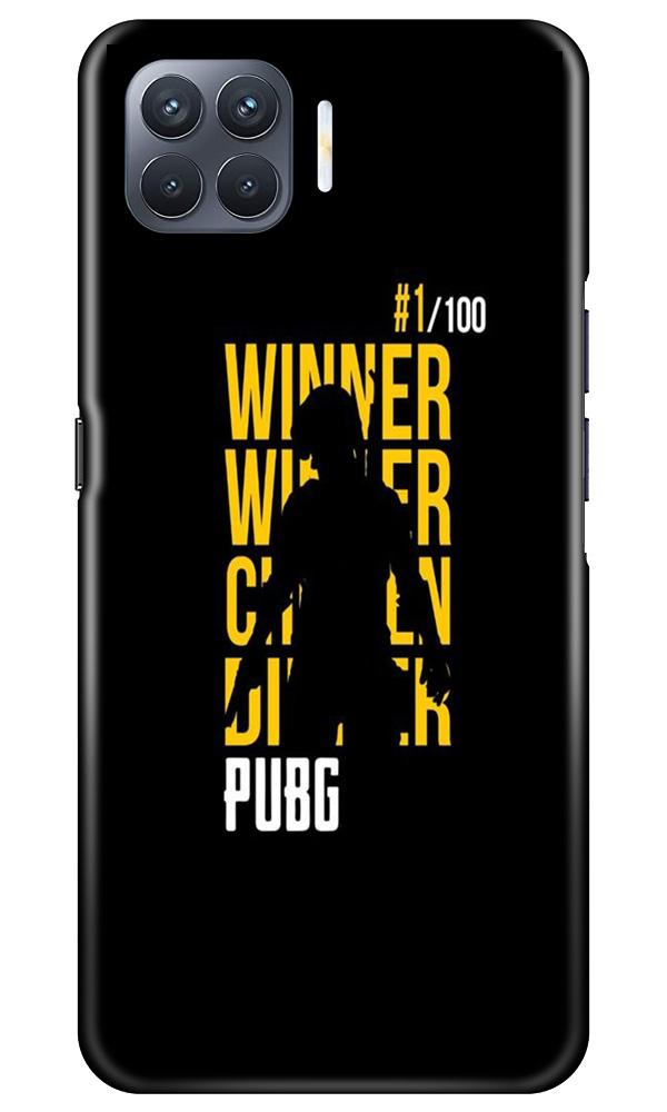 Pubg Winner Winner Case for Oppo F17 Pro  (Design - 177)