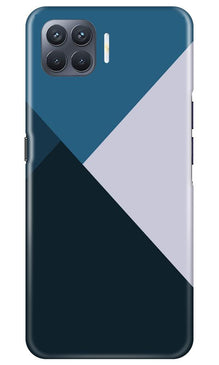 Blue Shades Mobile Back Case for Oppo F17 Pro (Design - 188)