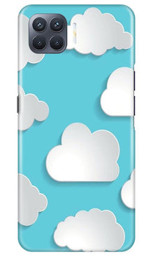 Clouds Mobile Back Case for Oppo F17 Pro (Design - 210)