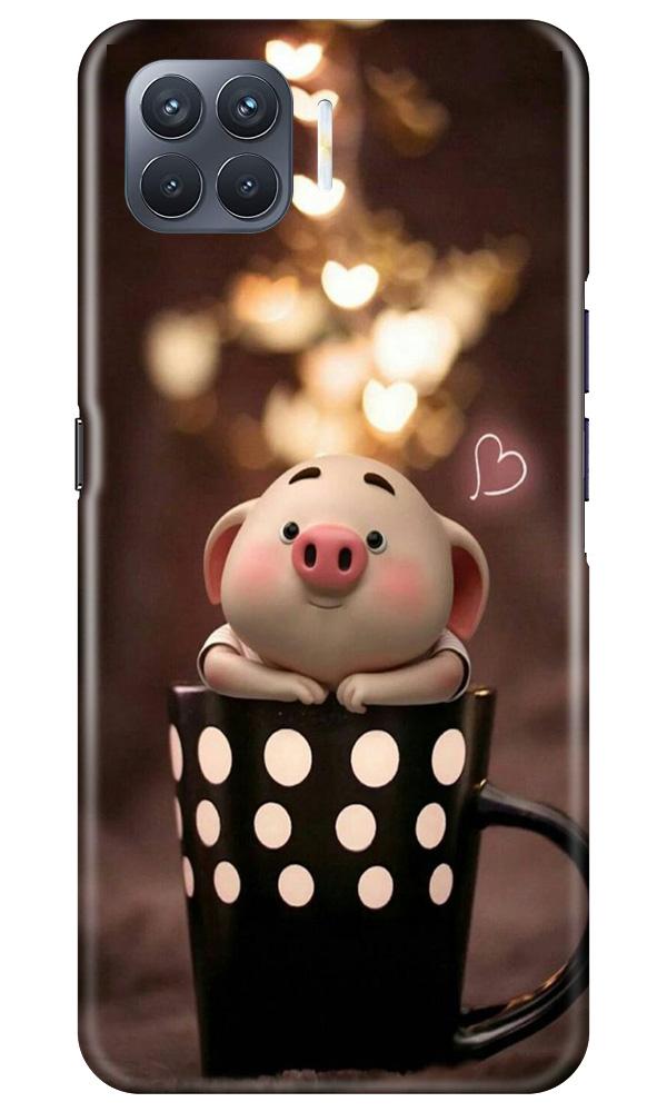 Cute Bunny Case for Oppo F17 Pro (Design No. 213)