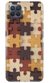 Puzzle Pattern Case for Oppo F17 Pro (Design No. 217)