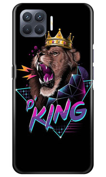 Lion King Mobile Back Case for Oppo F17 Pro (Design - 219)
