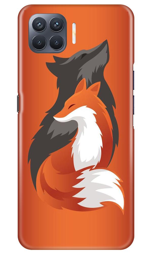 Wolf  Case for Oppo F17 Pro (Design No. 224)