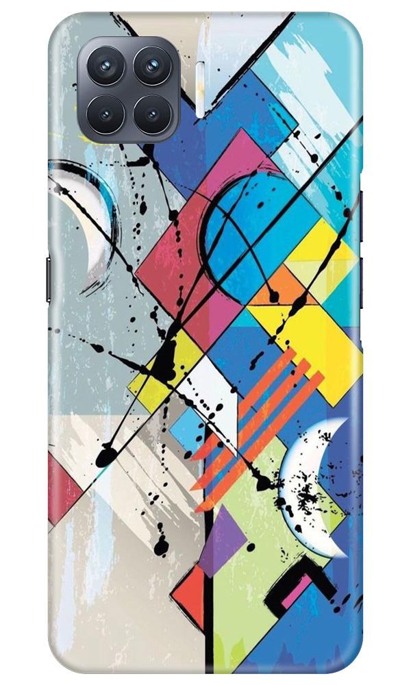 Modern Art Case for Oppo F17 Pro (Design No. 235)